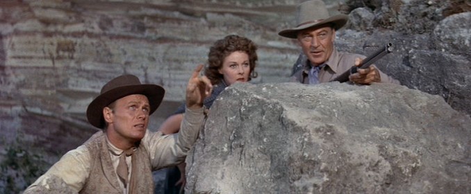 Richard Widmark, Susan Hayward & Gary Cooper