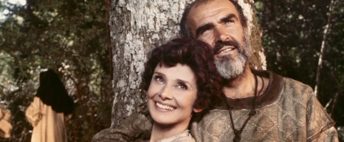 Audrey Hepburn et Sean Connery dans Robin And Marian
