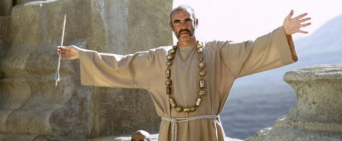 Sean Connery dans The Man Who Would Be King