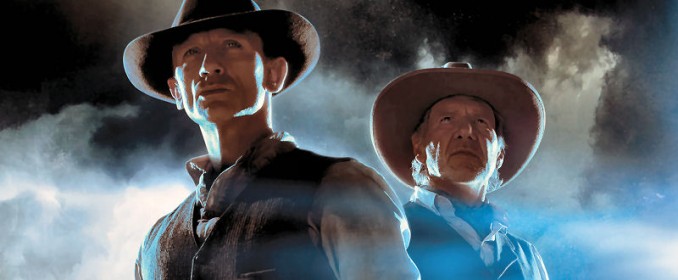 Daniel Craig et Harrison Ford dans Cowboys & Aliens