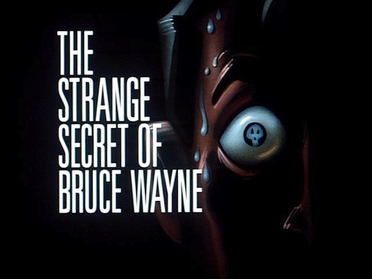 The Strange Secret Of Bruce Wayne
