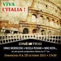Nouveau voyage en Italie pour le Ciné-Trio « Viva l’Italia ! » : deux nouveaux concerts pour célébrer la musique de film