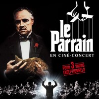 Le Parrain en ciné-concert au Palais des Congrès Venez donc rendre hommage bien mérité à Don Corleone (et à Nino Rota) le 23 juin 2016 !