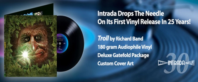 Troll, premier vinyle édité par Intrada depuis 25 ans !