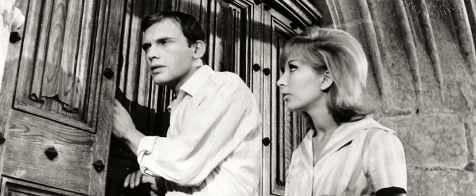 Jean-Louis Trintignant et Dany Saval dans Pleins Feux sur l'Assassin