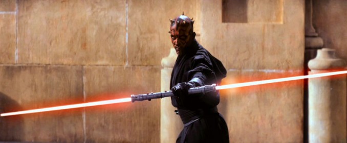 Darth Maul (Ray Park) dans Star Wars: The Phantom Menace