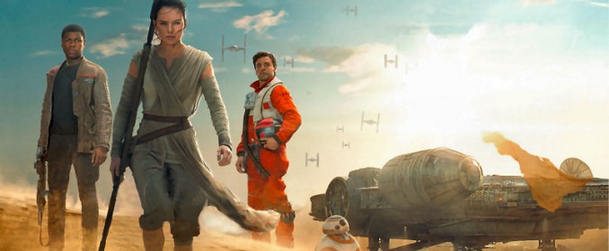 Finn, Rey et Poe Dameron