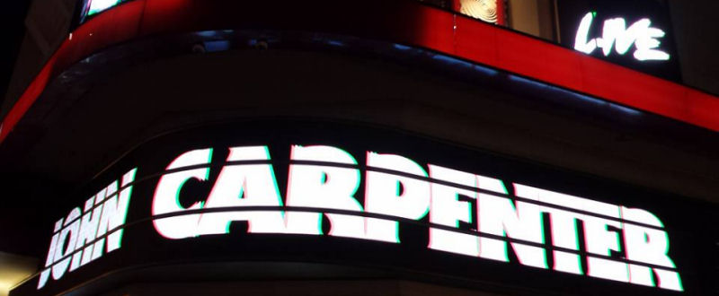 John Carpenter en concert au Grand Rex Les synthés vintage de Big John ont fait une escale remarquée à Paris