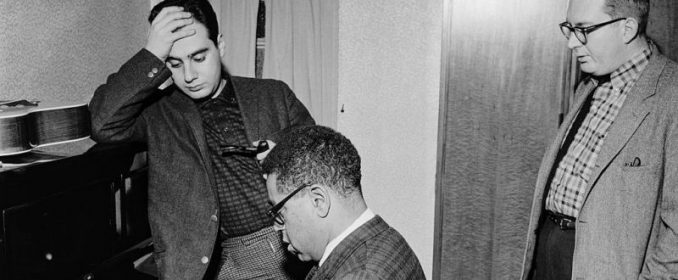 Lalo Schifrin, Dizzy Gillespie et le batteur Mel Lewis dans les années 60