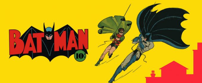 Batman (et Robin) par Bob Kane en 1939