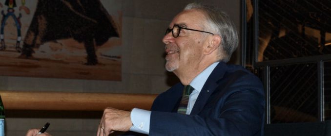 Howard Shore at a signing session at the Cinémathèque