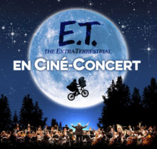 Ciné-concert : enfourchez votre bicyclette avec E.T. !