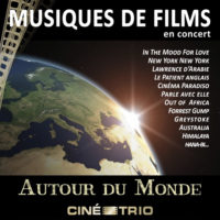 Balade autour du Monde avec le Ciné-Trio Embarquez pour un nouveau voyage musical avec les trois musiciens le dimanche 27 mai prochain