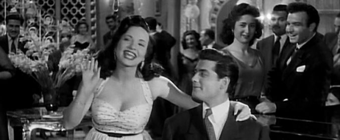 Chadia et Shoukri Sarhan dans Les Femmes ne savent pas Mentir (1955)