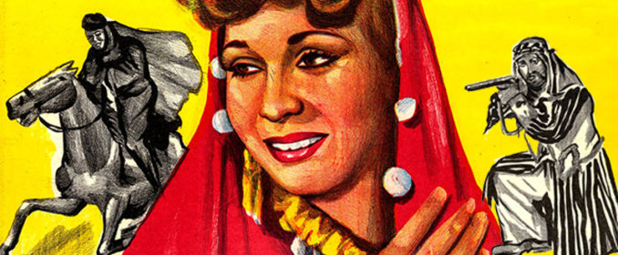 L’affiche du film Sultane du Désert (1947)