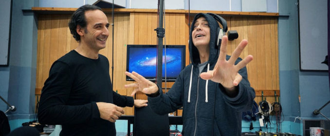 Alexandre Desplat et George Clooney