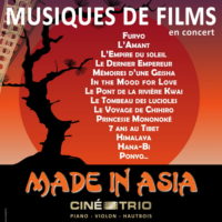 Nouveau voyage à travers l’Asie avec le Ciné-Trio Hisaishi, Williams, Yared, Umebayashi et consorts au programme du prochain concert de la formation