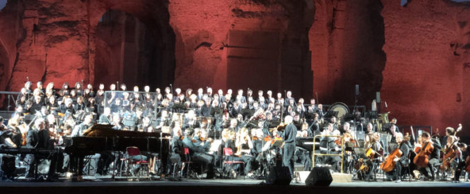 Ennio Morricone aux Thermes de Caracalla