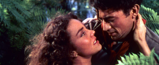 Jennifer Jones et Gregory Peck dans Duel In The Sun