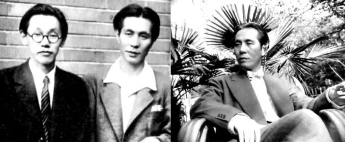 Fumio Hayasaka et Akira Ifukube / Ifukube en 1955