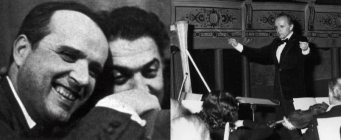 Nino Rota et Federico Fellini