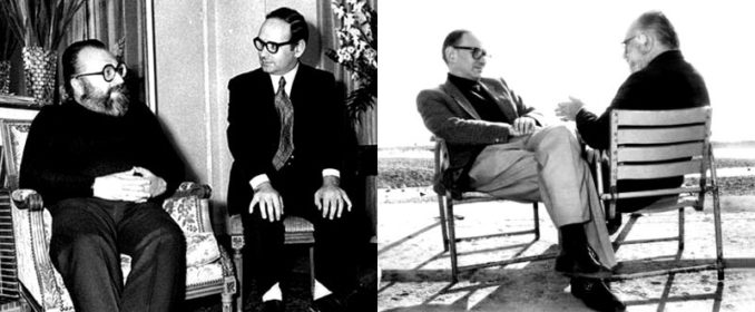 Ennio Morricone et Sergio Leone