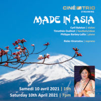 Made in Asia : laissez le Ciné-Trio vous déconfiner la tête L'ensemble revient pour un nouveau concert en ligne le 10 avril prochain : dépaysement garanti !