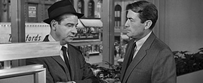 Walter Matthau et Gregory Peck dans Mirage