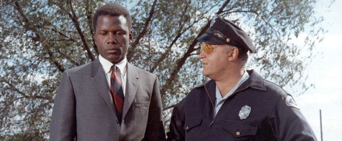 Sidney Poitier et Rod Steiger dans In The Heat Of The Night