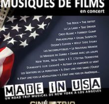 Concert : le Ciné-Trio is made in USA!