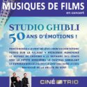 Concert : le ciné-trio fête le studio Ghibli ! Le 28 juin, la formation célèbre le cinquantième anniversaire du grand studio japonais
