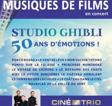 Concert : le ciné-trio fête le studio Ghibli !