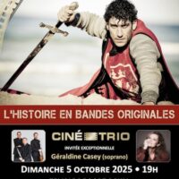 Concert : le Ciné-Trio dans une soirée historique Le 5 octobre, c'est en musique que la formation nous raconte l'histoire avec un grand H